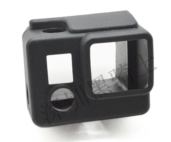 GP98 GoPro配件 Hero3+硅胶套 保护套 黑蓝绿