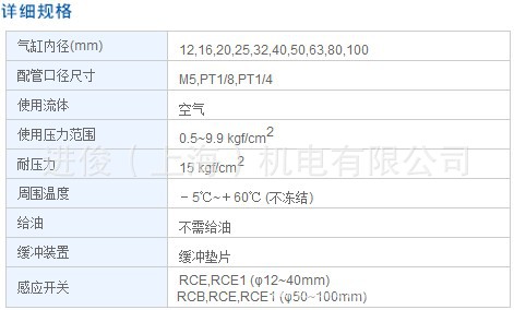 金器治具氣缸MCJS系列