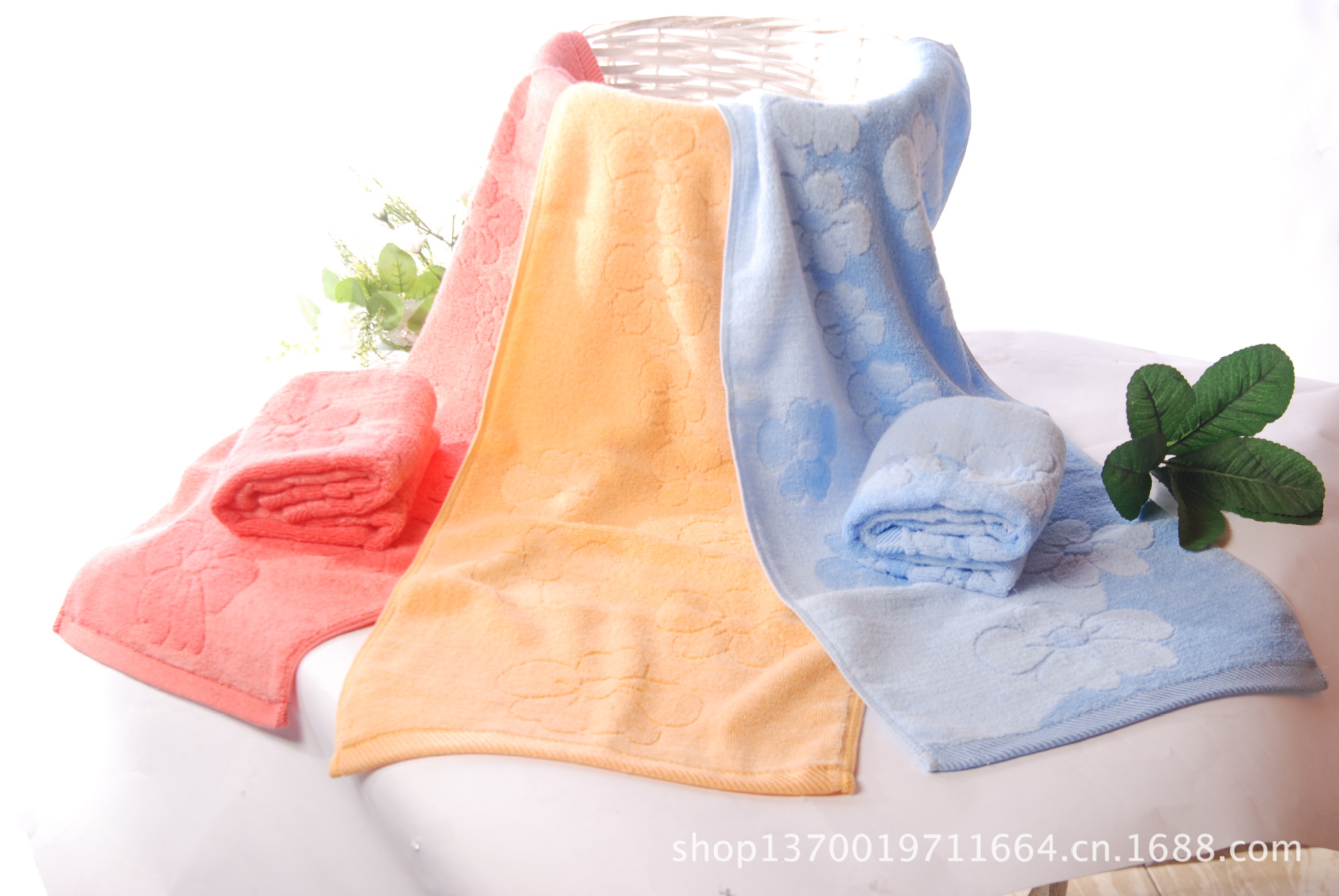 竹纤维毛巾  美容毛巾 批发毛巾