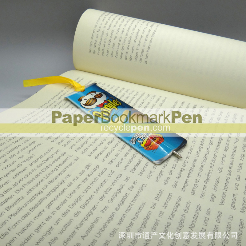 flat pen, bookmark pen