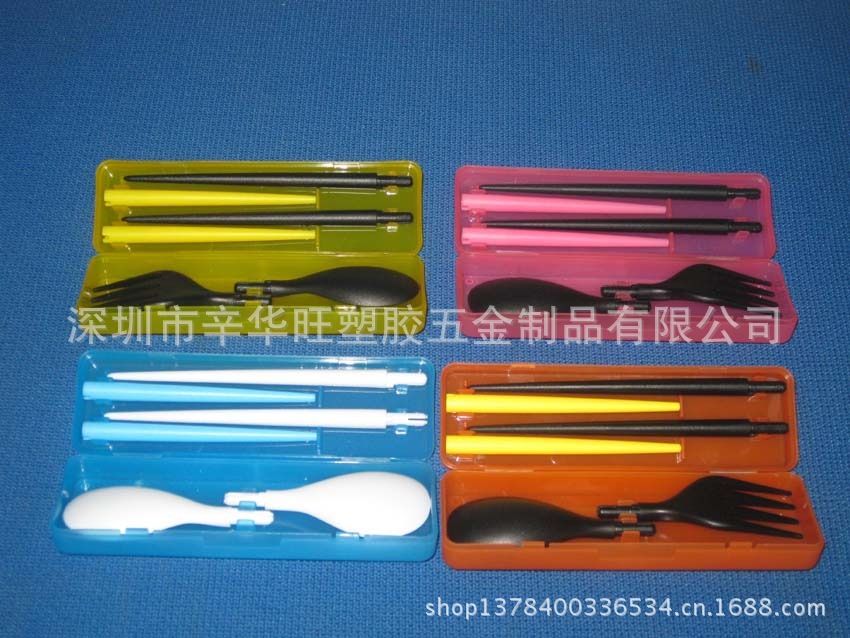 日式塑料筷子套装