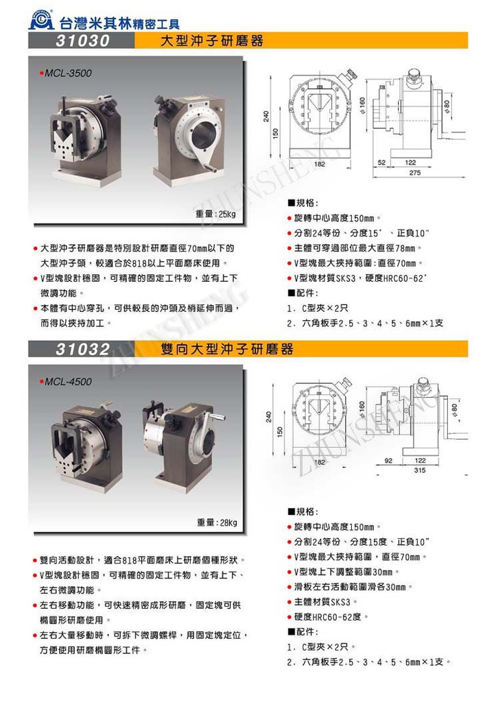 31030-31032大型双向冲子研磨器