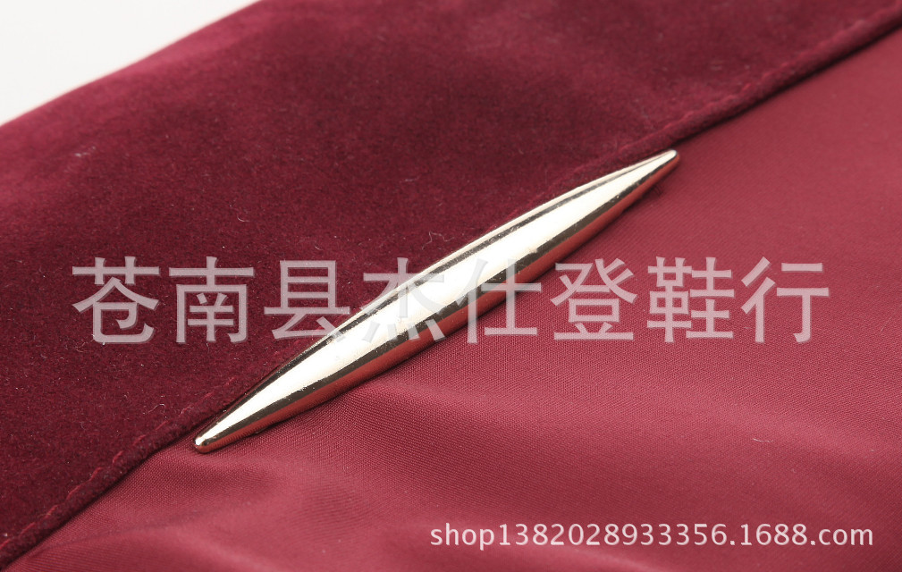 西施絨長短靴
