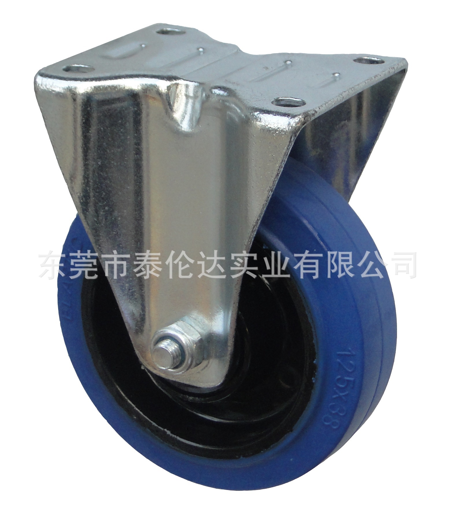 5寸固定蓝色滚珠弹力胶ok