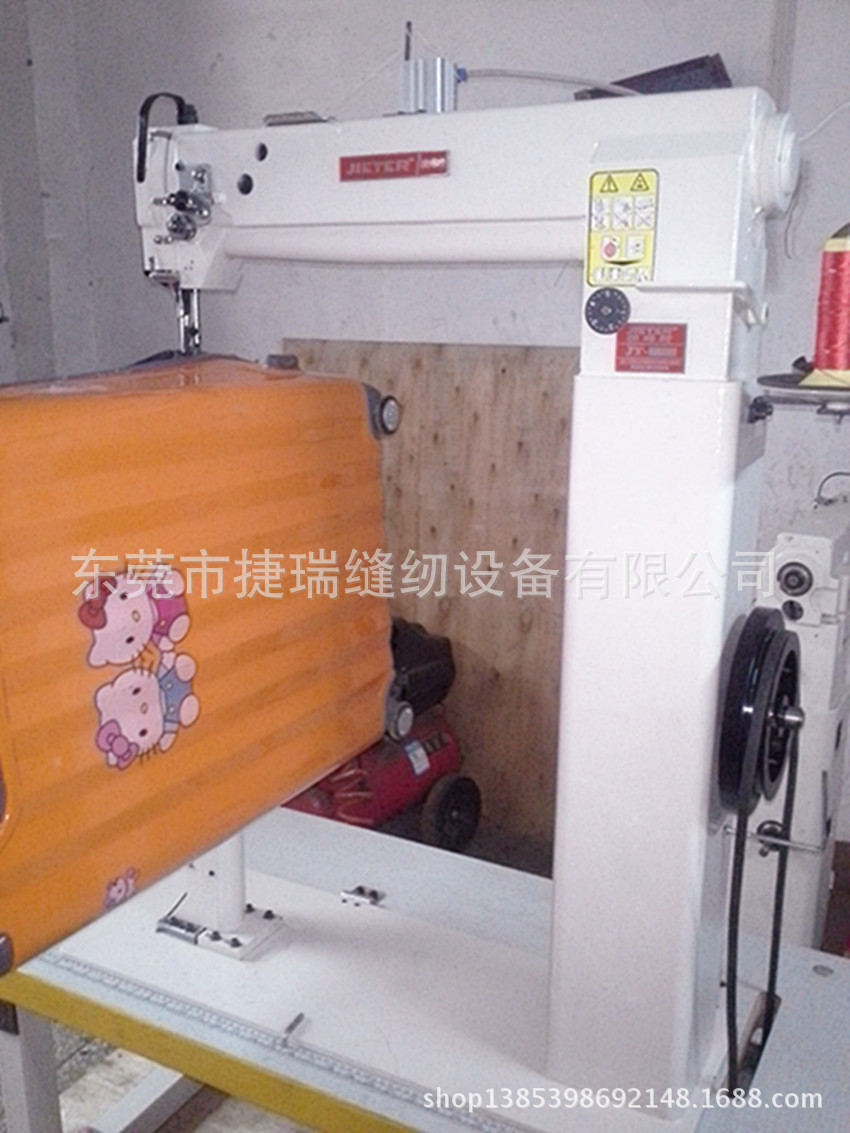 jt-8730(加长)单针综合送竖长型高柱车缝纫机 适用范围