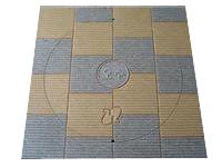 道路铺装装饰井盖