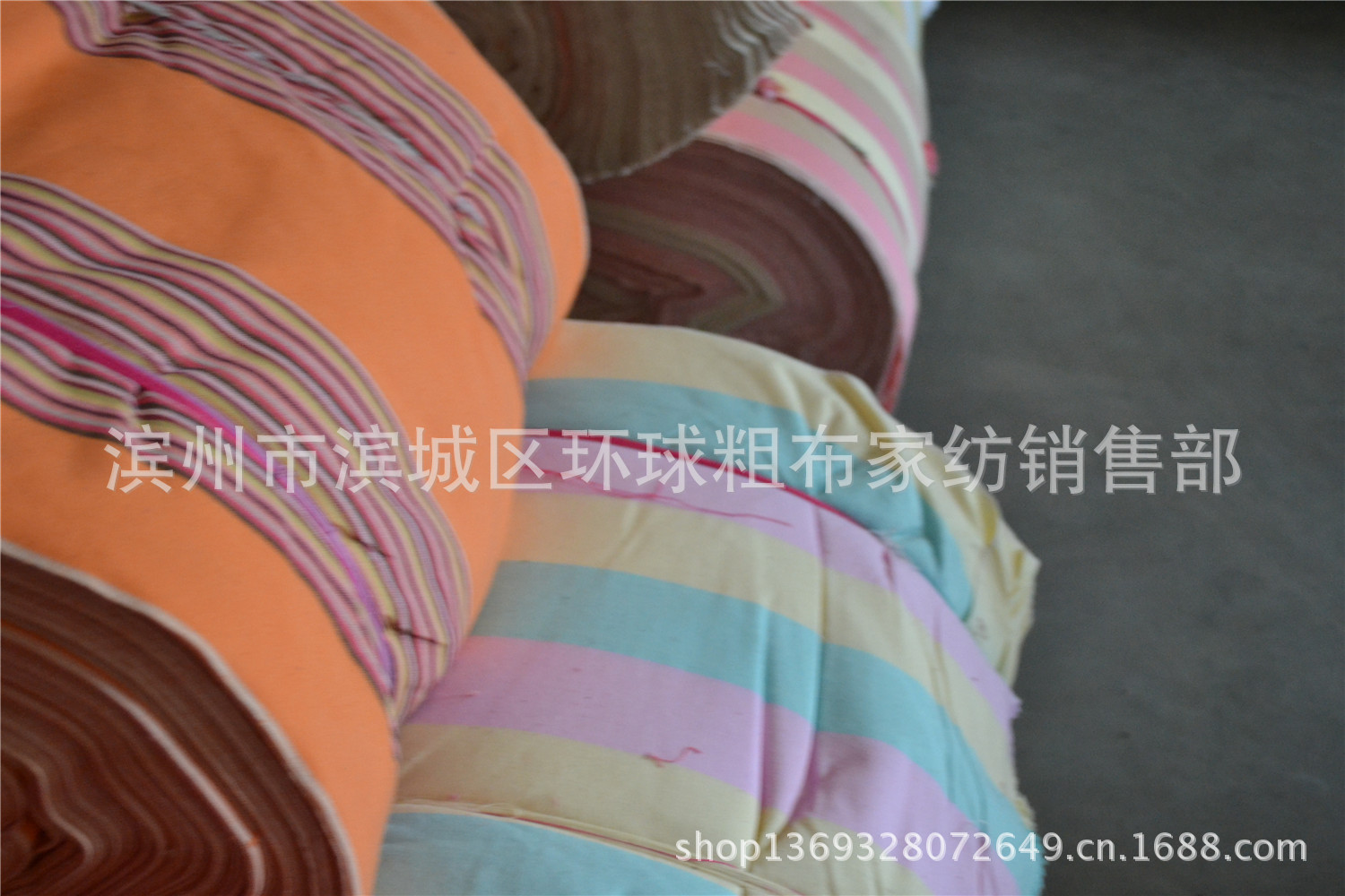 包邊老粗布涼席00027
