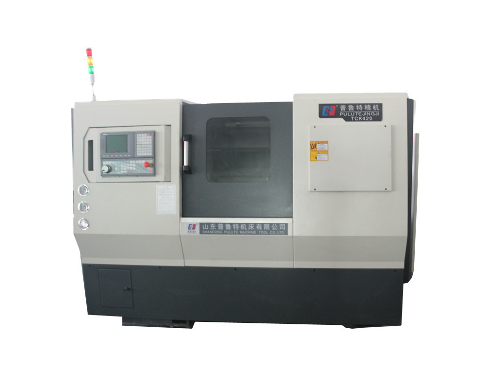 深圳热卖TCK420斜床身数控车床高配置高速度高精度高可靠性