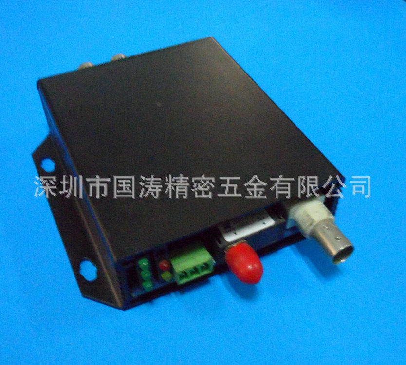 厂家可定制出售数显光端机外壳 2V02型铝型材光端机外壳