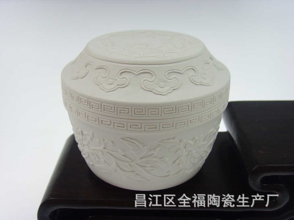 精雕六件套品香炉-坯体图