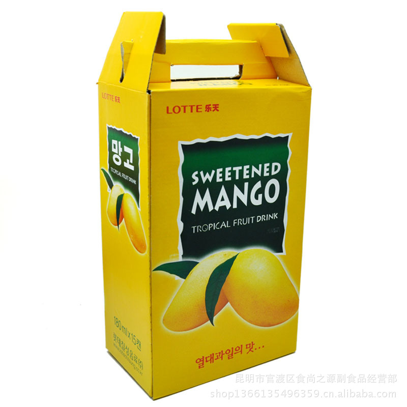 乐天芒果汁饮料2