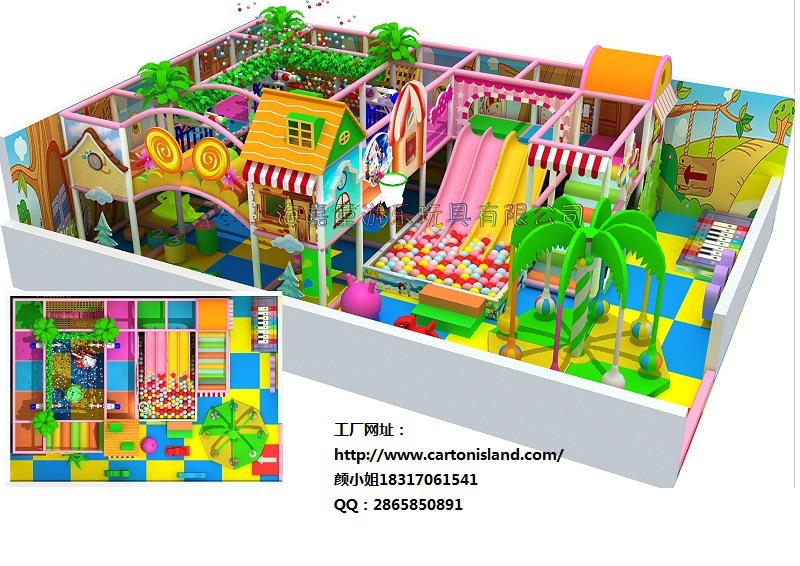 82.5平淘气堡长11米宽7.5米高3.5米