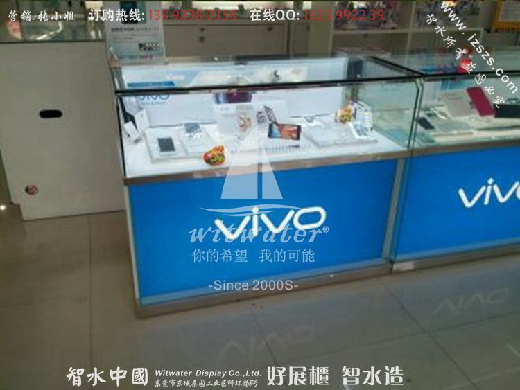 江门步步高手机展示柜订购