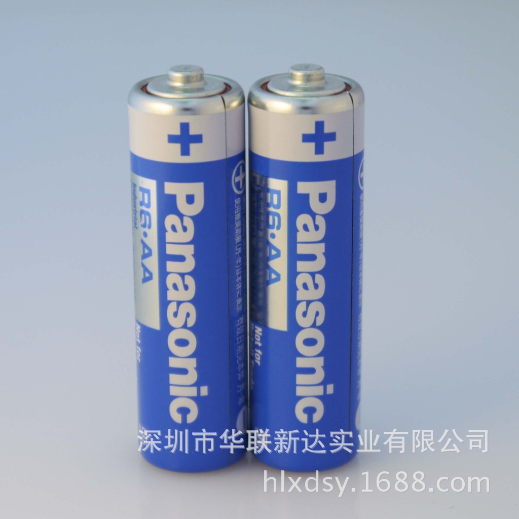 panasonic r6 aa 单3形 无贡碳性电池 松下5号电池 蓝色铁壳
