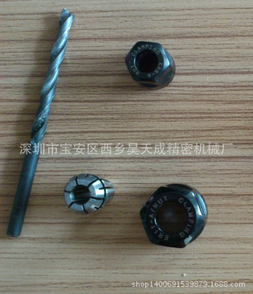 厂家批发 环保攻牙机专用ER夹头 创意高速钻用钻孔机床专用ER夹头