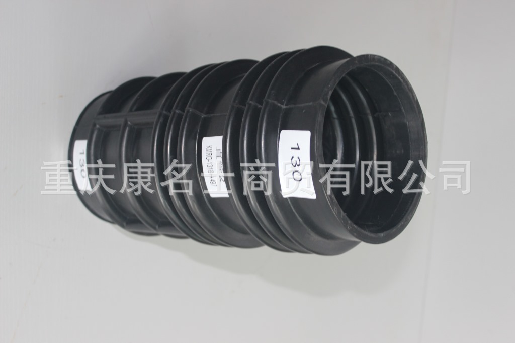 硅胶热水管KMRG-1316++497-直管胶管直管2疏浚胶管,黑色钢丝无凸缘无直管内径130XL330XH160X-4