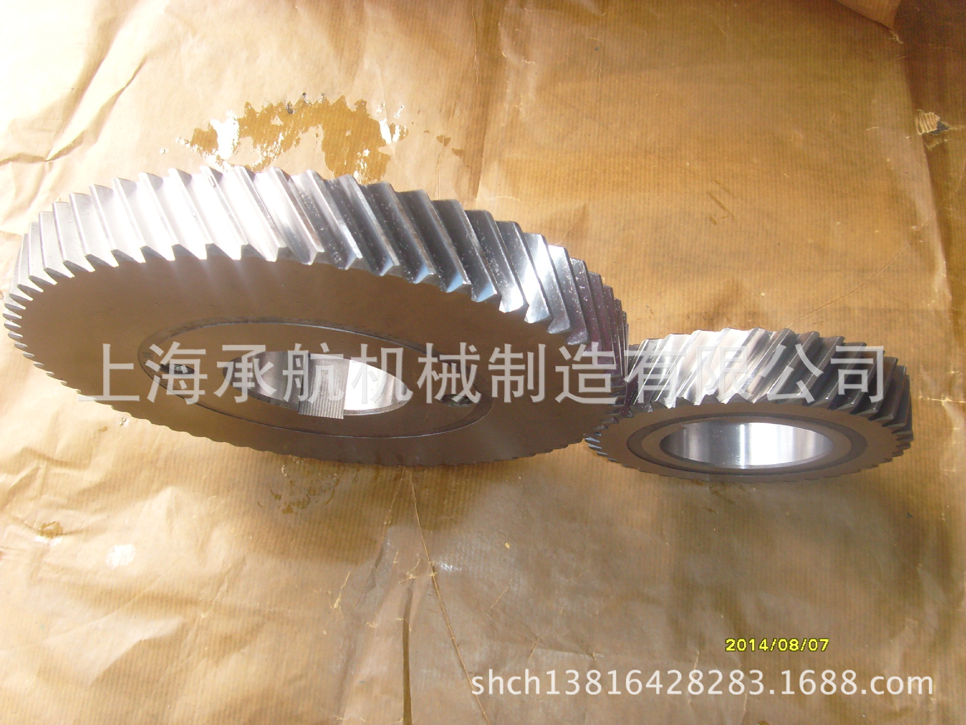 斜齿轮、直齿轮、圆柱齿轮精磨加工定做、非标齿轮加工