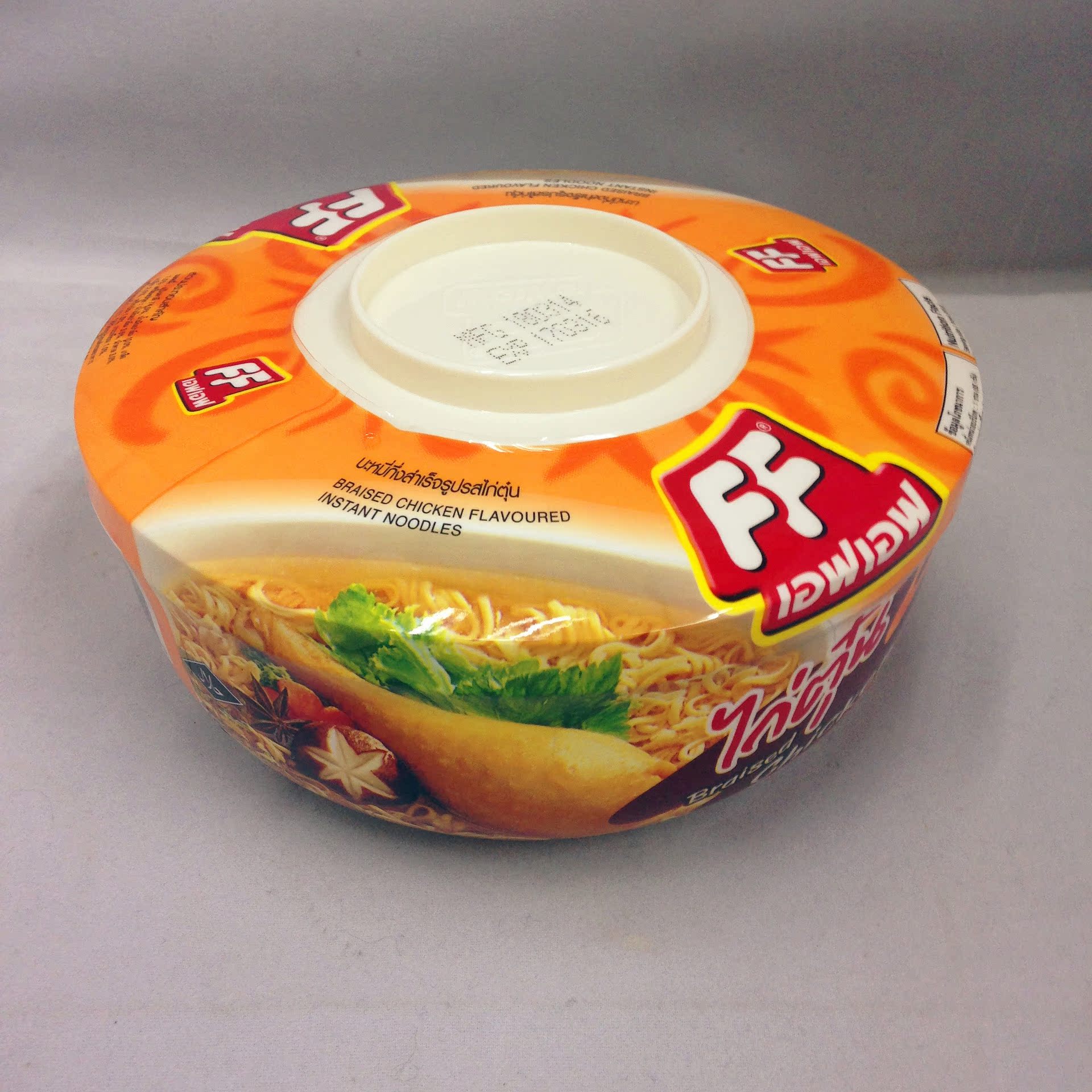 人气品*泰国原装进口*ff牌方便面碗面 6种口味 65g*36碗/箱