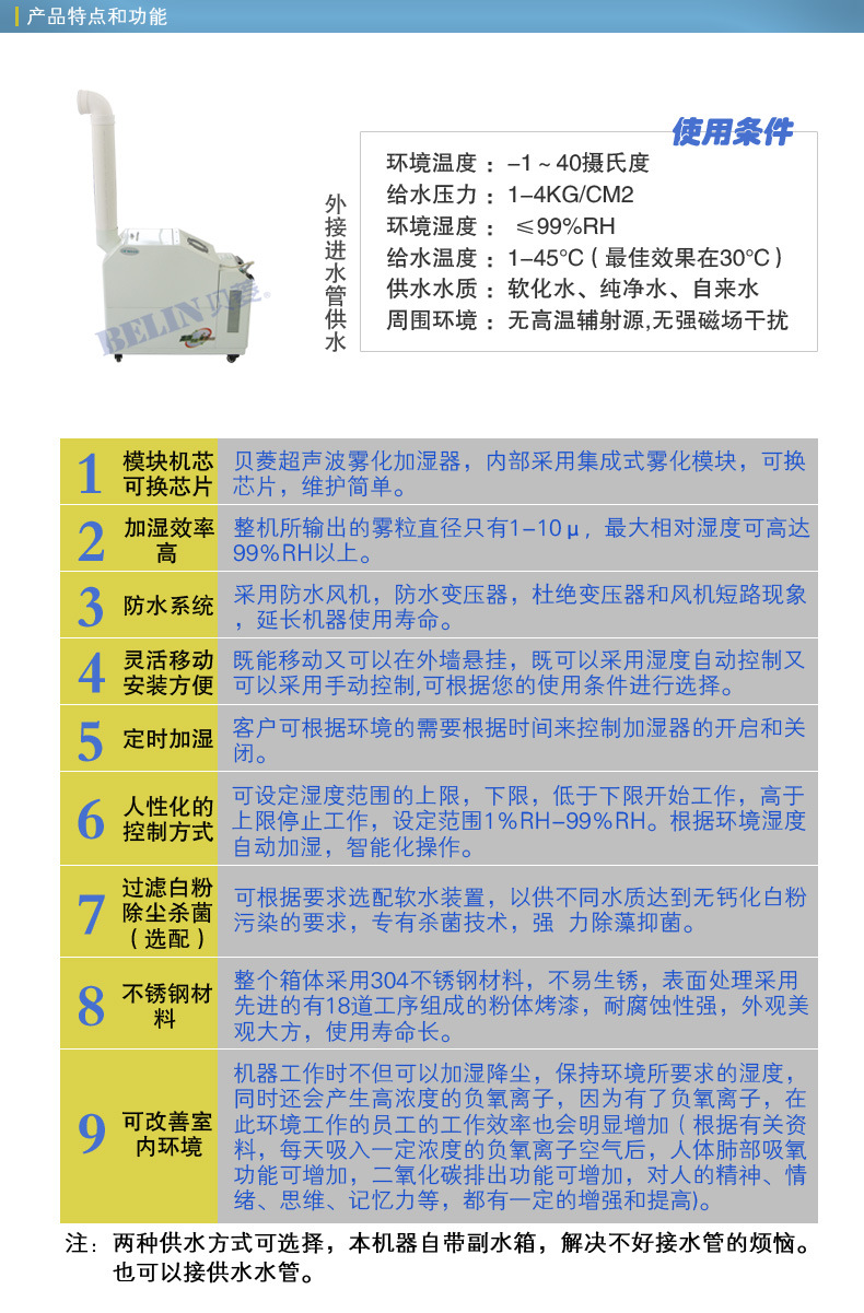 产品特点