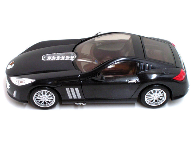 比美高 1:18 标致peugeot 907 v12 合金汽车模型 黑色