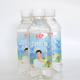 中沃荞麦味苏打水 无糖汽水350ml*24瓶装饮料