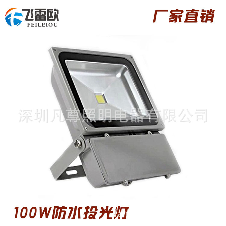 LED投光灯 LED集成投光灯泛光灯户外广告牌100W 厂家直销