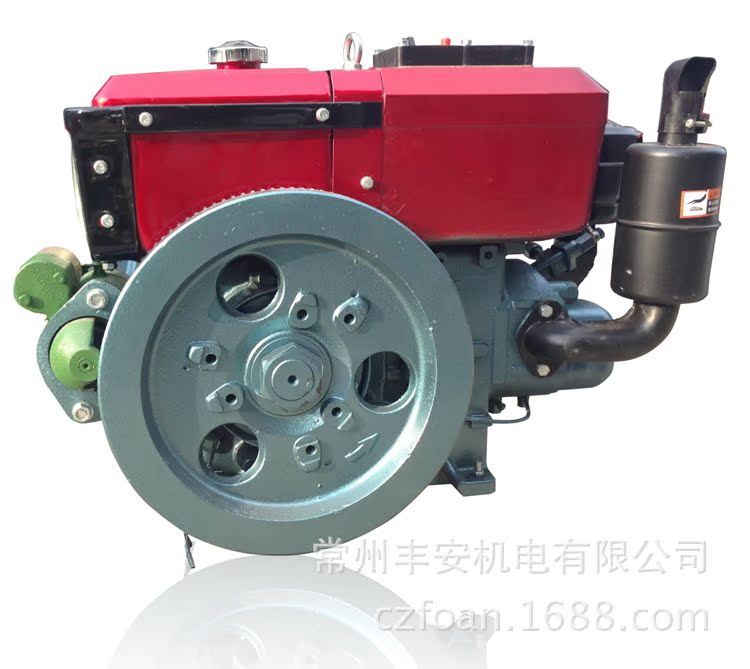 4-stroke,water-cooled diesel engine  单缸,卧式,四冲程,水冷柴油机