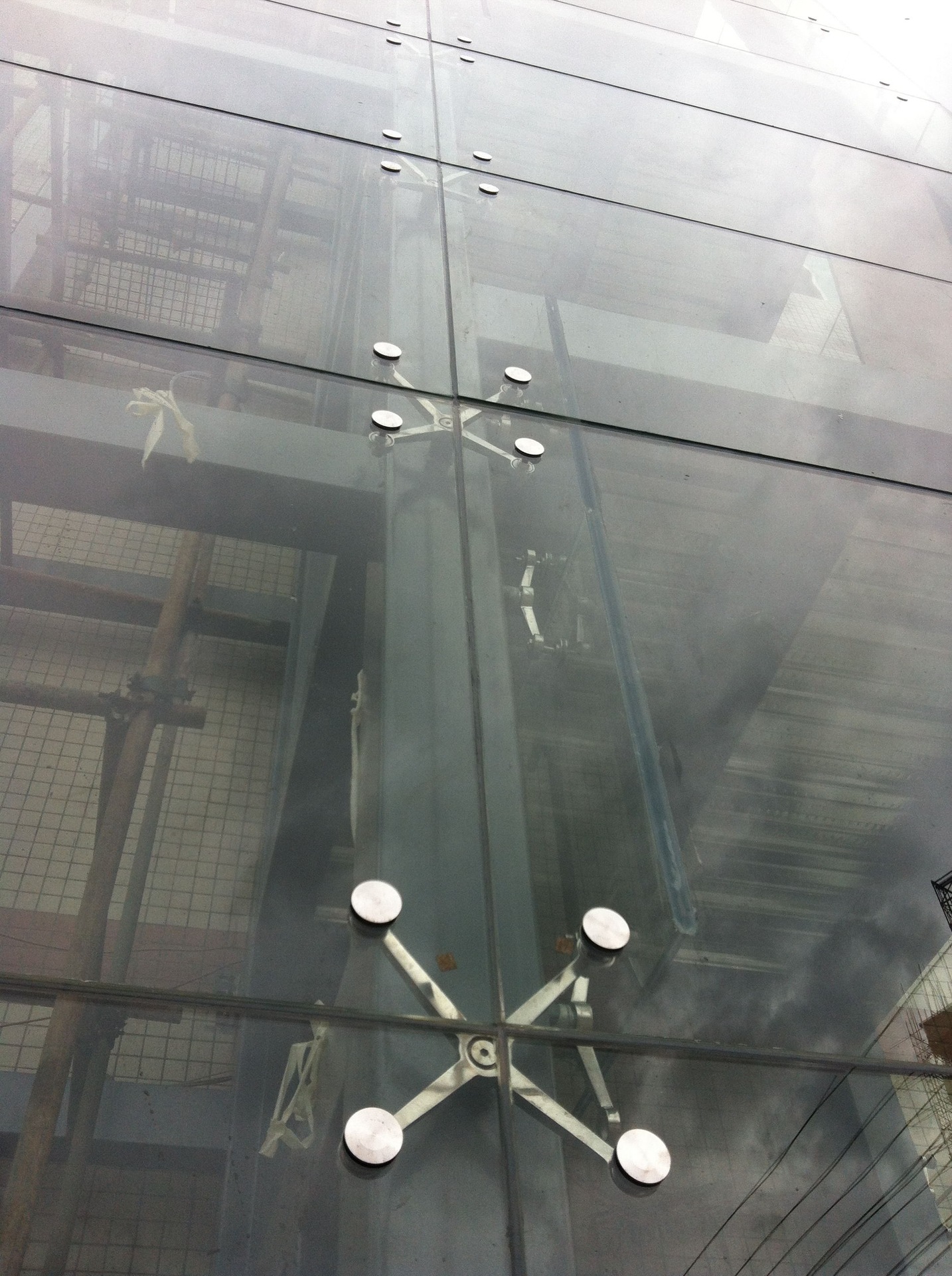 观光电梯井道钢结构/玻璃幕墙/背包式电梯图片_7