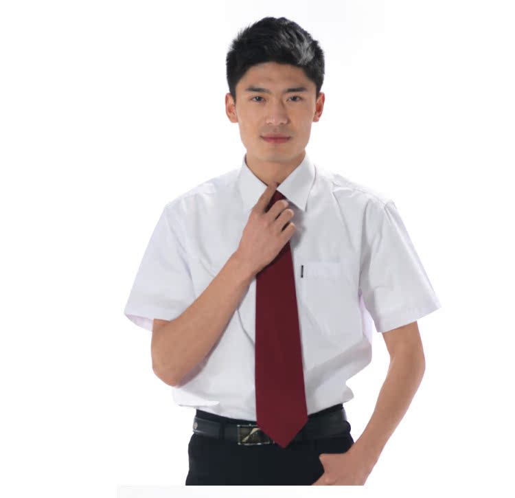 仪可儿精装白衬衫男短内页_13