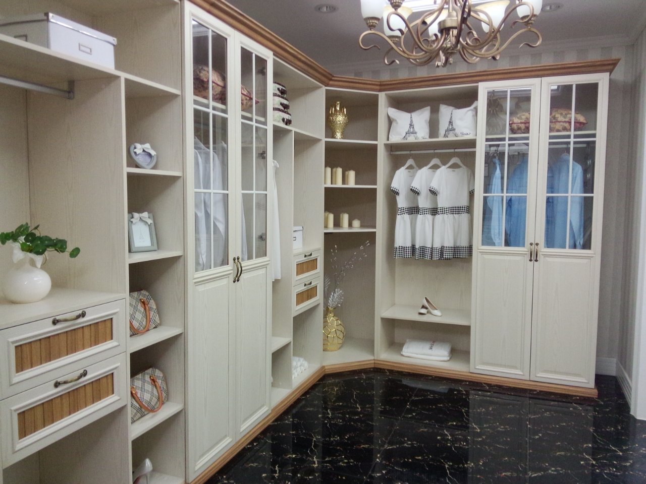 整体橱柜衣帽间鞋柜餐边柜烤漆吸塑门板 -整体橱柜 定制板式家具整