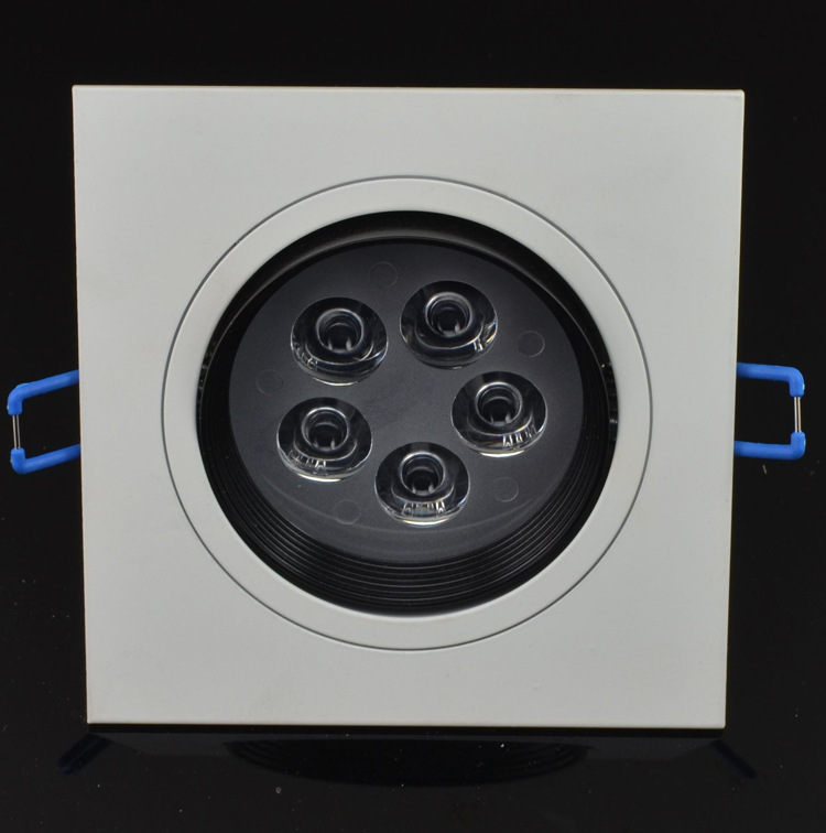 方形白色大功率天花灯1