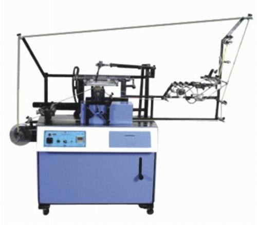 全自动单色丝带商标丝印机KY-STK2A