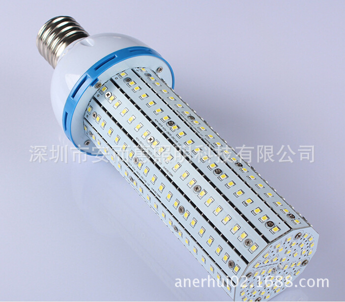 鳍片2835玉米灯套件 120W LED庭院灯 鳍片玉米灯 工矿玉米灯 仓库灯 85-265V