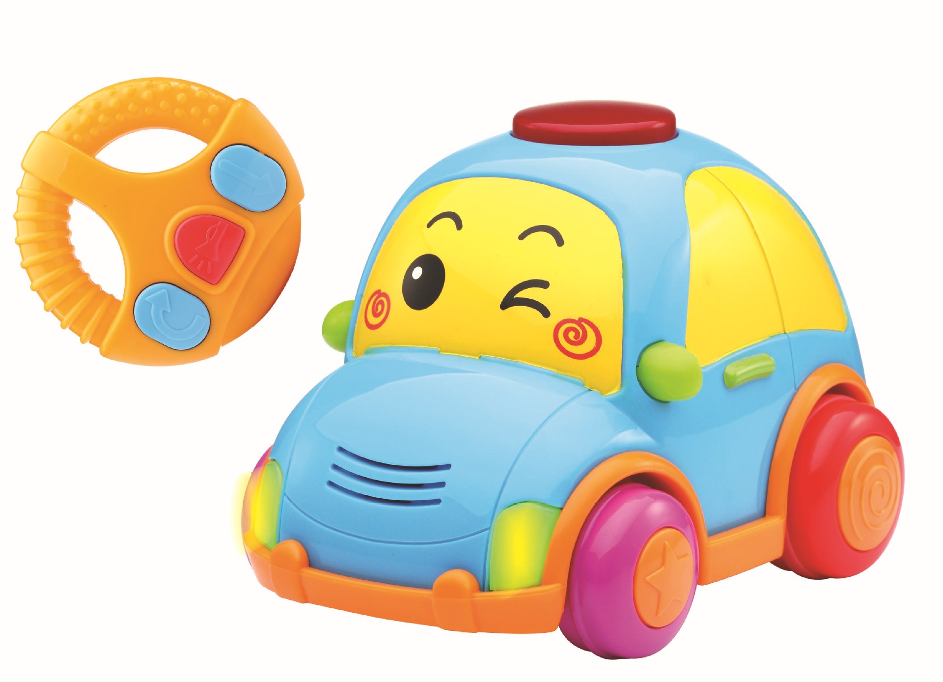 英紛1155紅外線遙控汽車音樂多功能寶寶嬰幼兒童早教益智玩具工廠,批發,進口,代購