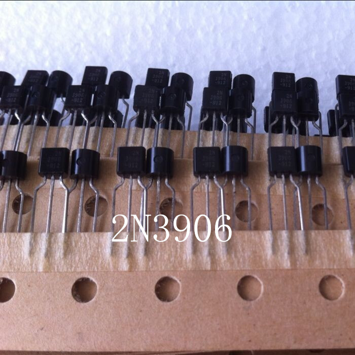 供应三极管 2n3906 0.2a/40v pnp 晶体管 to-92