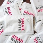 韓國snail white蝸牛原液蠶絲面膜補水保濕美白5分鐘急救一件代發