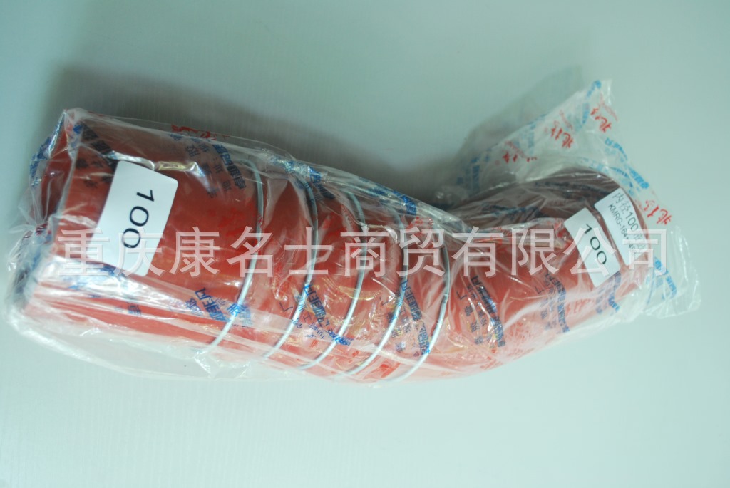 磨砂硅膠管KMRG-164++498-膠管內(nèi)徑100帶鼓-內(nèi)徑100X氟硅膠管-1