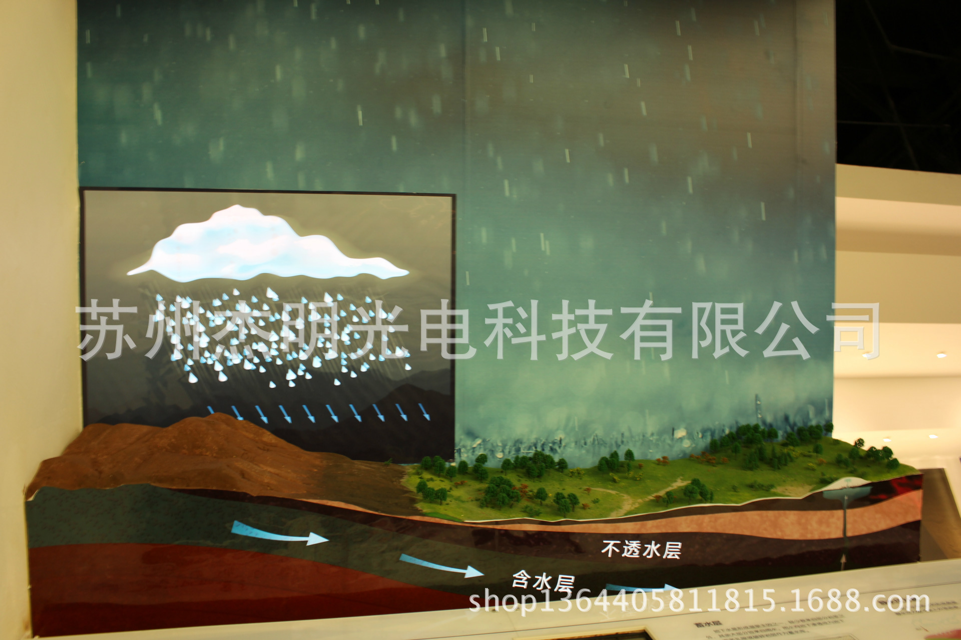 南京直立猿人博物馆——汤山温泉形成动