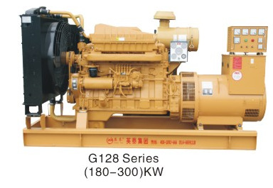 产品介绍 机组功率:250/220kw  机组配置 柴油机: g128zld1 发电机