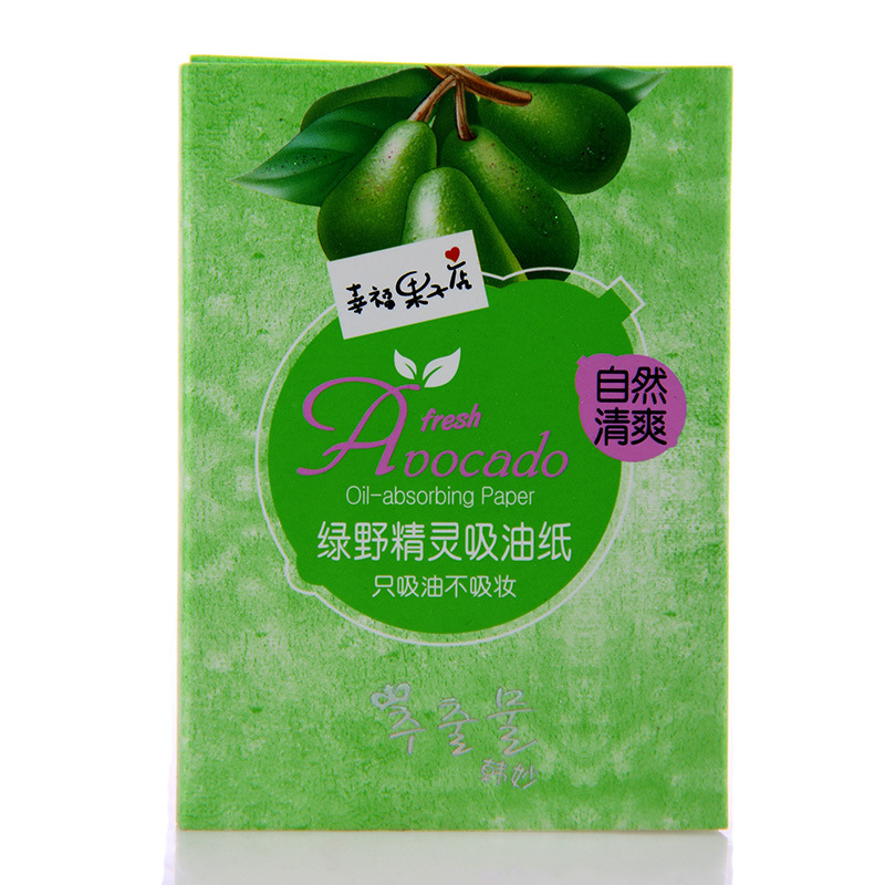韓妙 綠葉精靈吸油紙1盒/100片工廠,批發,進口,代購