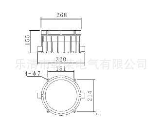 免维护三防吸顶灯