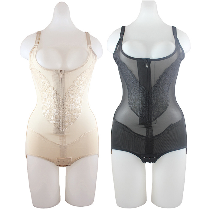 连体高叉紧身美体塑形内衣瘦身衣燃脂收腹塑身衣夏季超薄款束身衣