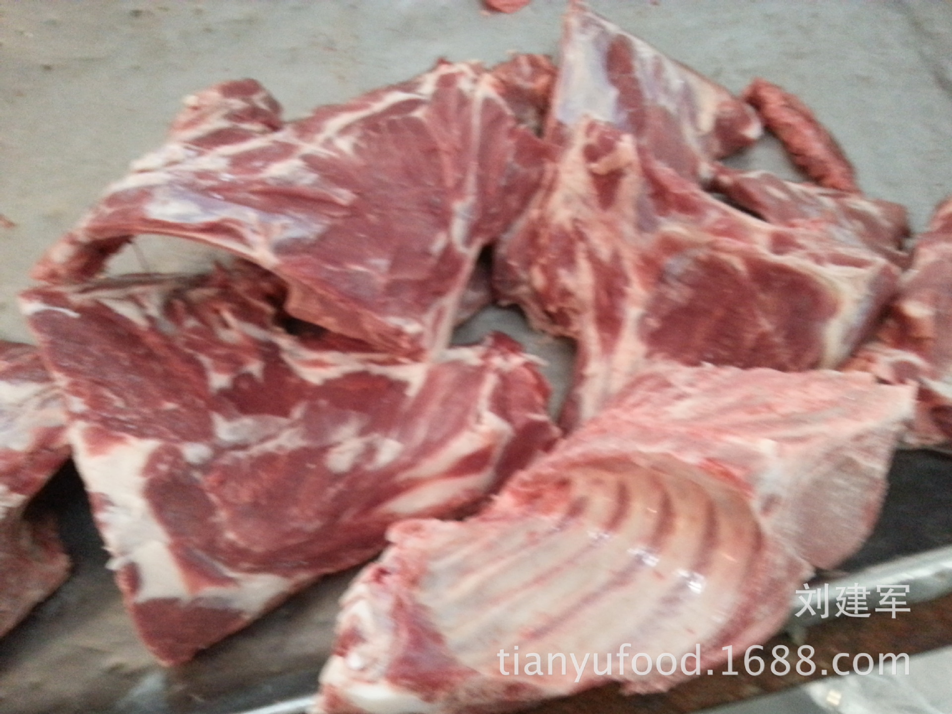 优质猪前排骨 猪肋排 猪肉肉排 大前排 等猪肉副产品