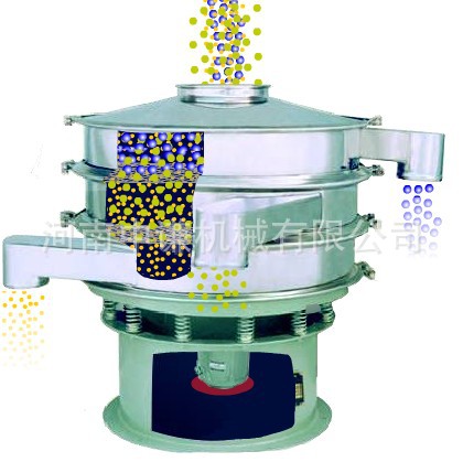 旋振筛工作流程图
