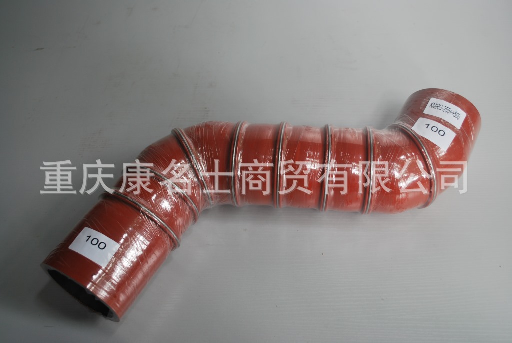 硅膠管直徑KMRG-255++500-彎管100X彎管-內(nèi)徑100X山西高壓膠管-2