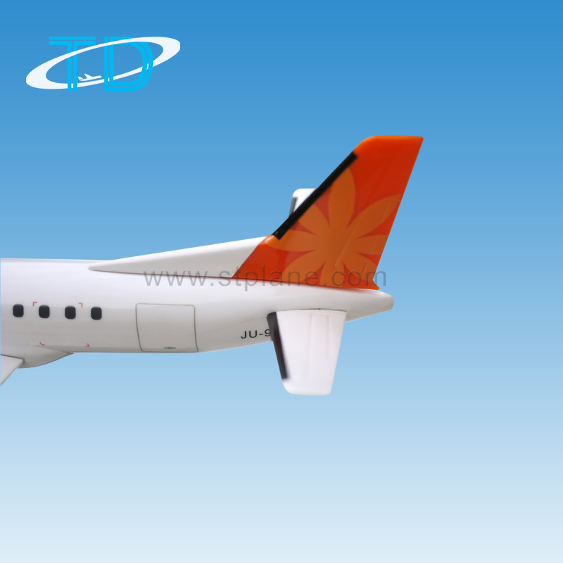 【厂家直销】saab340 长青国际航空公司涂装飞机模型仿真比例
