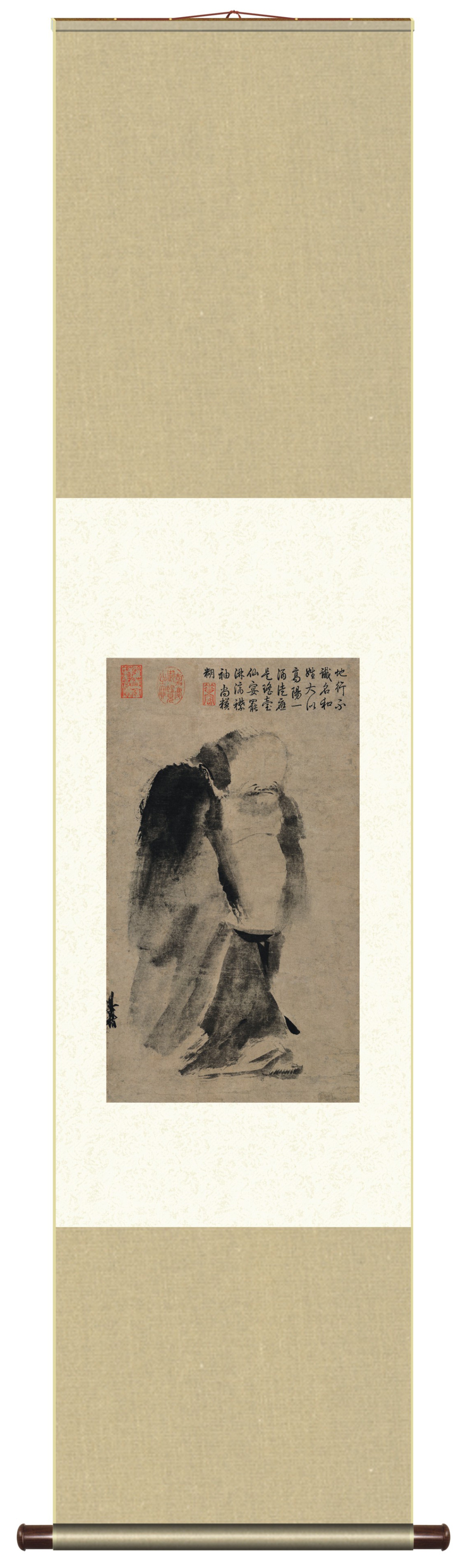 《泼墨仙人图》高仿字画 复制画 高仿复制历代书画珍品