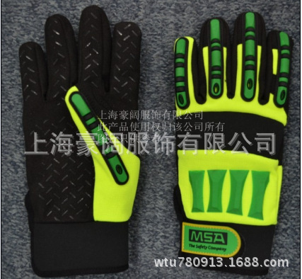 PVC压印手套