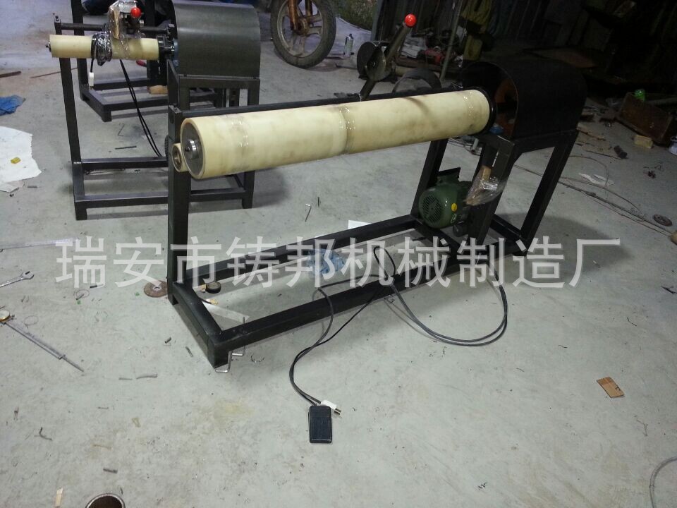 优质小型切纸管机 /简易纸管分切机/多种管径可切 铸邦生产厂家