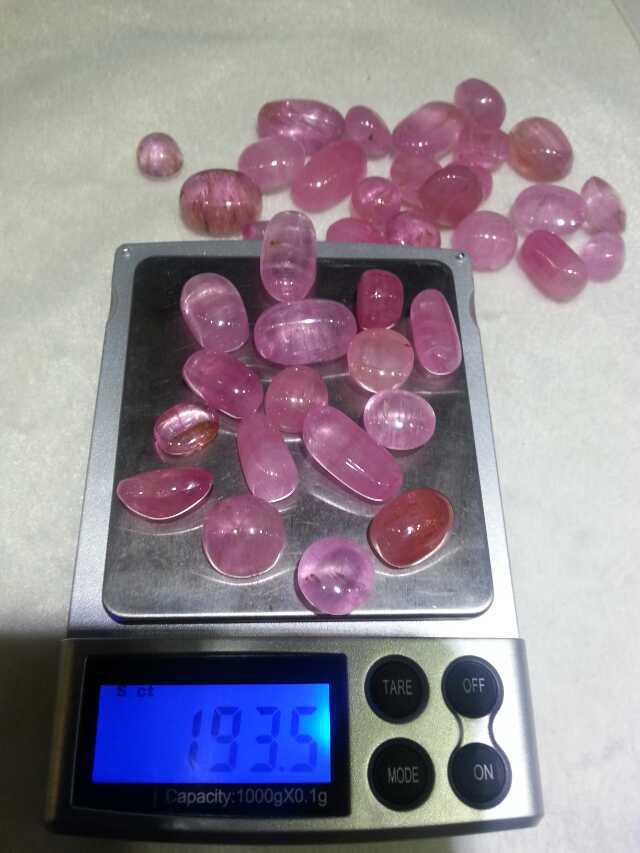 缅甸好货低价便宜不贵粉红色漂亮碧玺